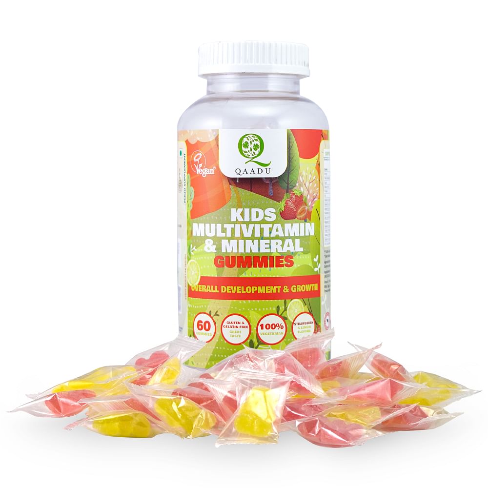 

Qaadu Kids Multivitamin & Minerals Gummies