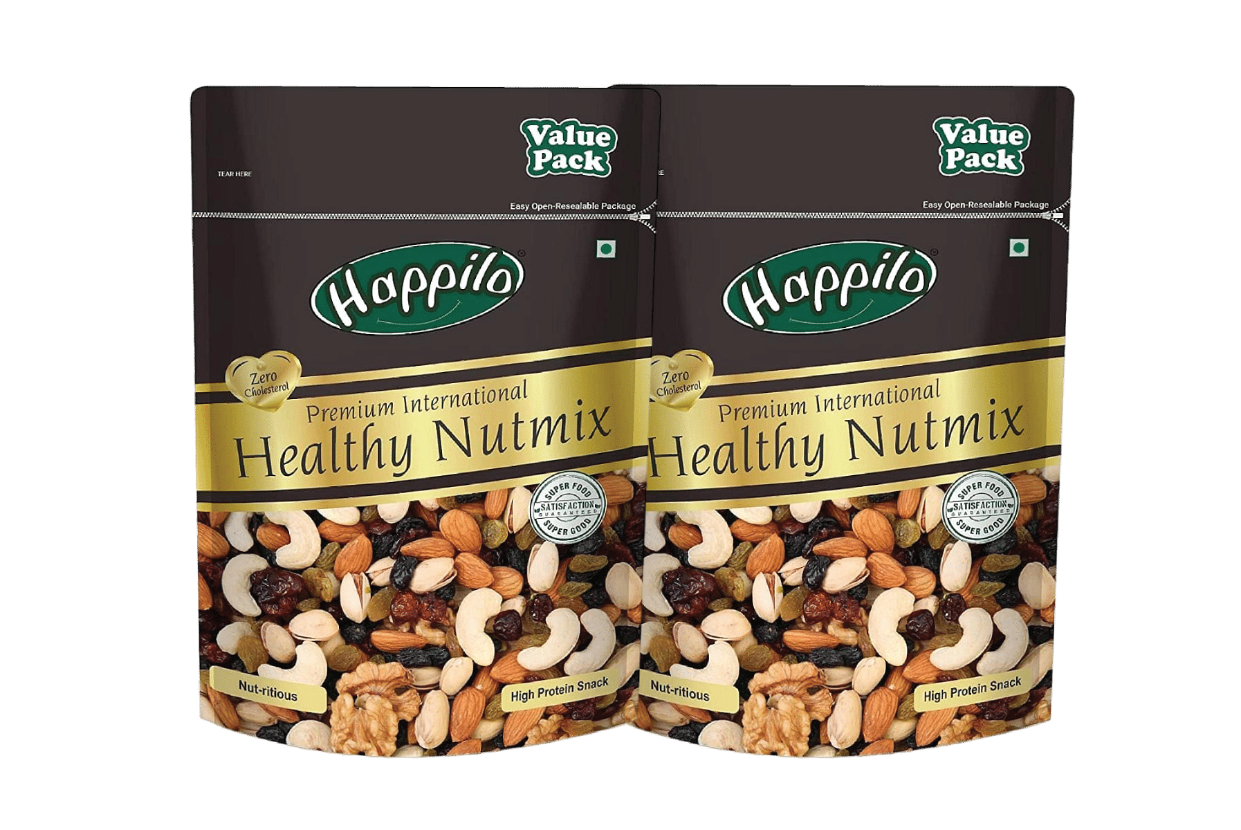

Happilo Premium International Healthy Nutmix 350g , Value Pack | Pack of 2