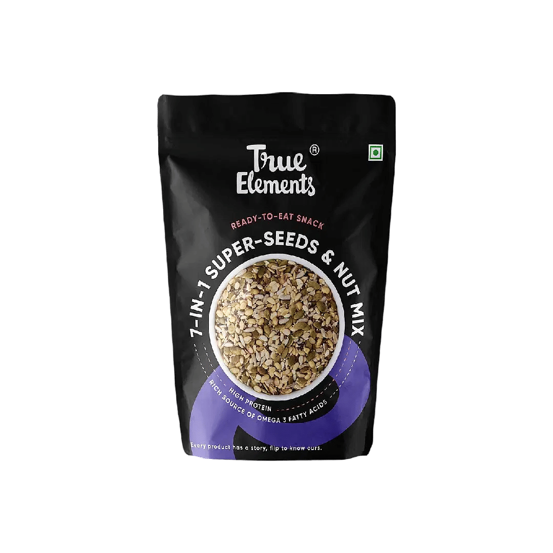 True Elements 7 in 1 Super Seeds & Nut Mix | Pumpkin seeds, watermelon ...