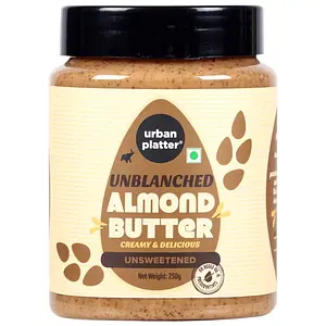 Urban Platter Almond Butter, 250g [All Natural, No Hydrogenated Oil, No preservatives]
