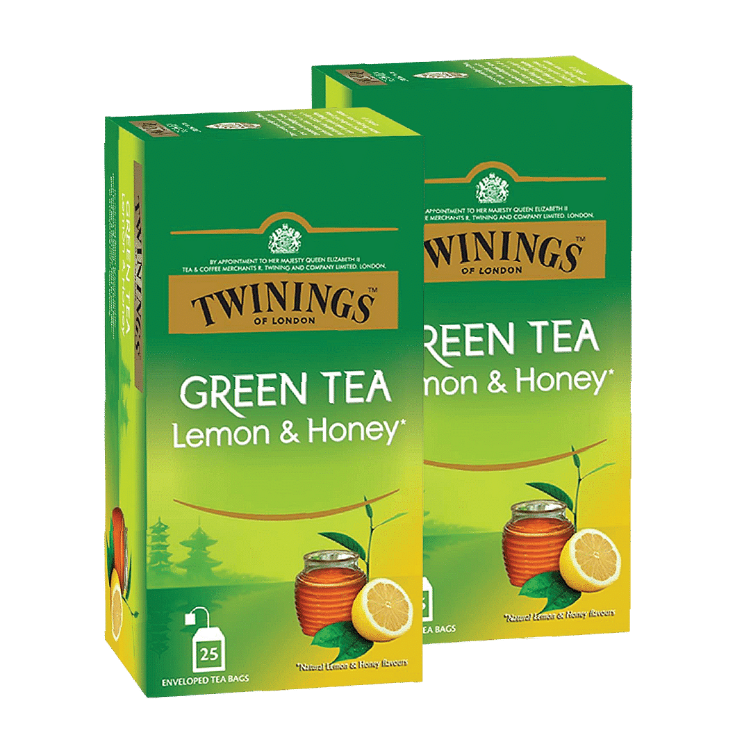 

Twinings Green Tea Lemon & Honey, 25 Teabags | Pack of 2