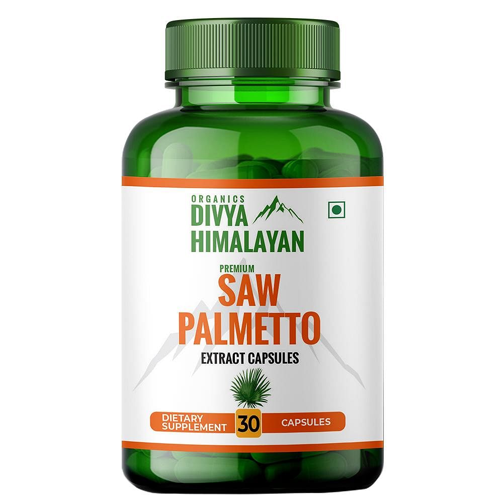 

Divya Himalayan Saw Palmetto Serenoa Repens Extract Veg Capsules - 30 Capsules