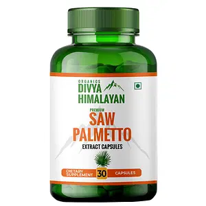 Divya Himalayan Saw Palmetto Serenoa Repens Extract Veg Capsules - 30 Capsules