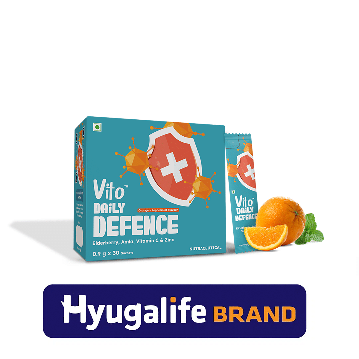 

Vito Daily Defence direct to mouth powder, Covid protection, Elderberry, Zinc, Amla and Vitamin C, Promotes a healthy immune system, 30 sachets