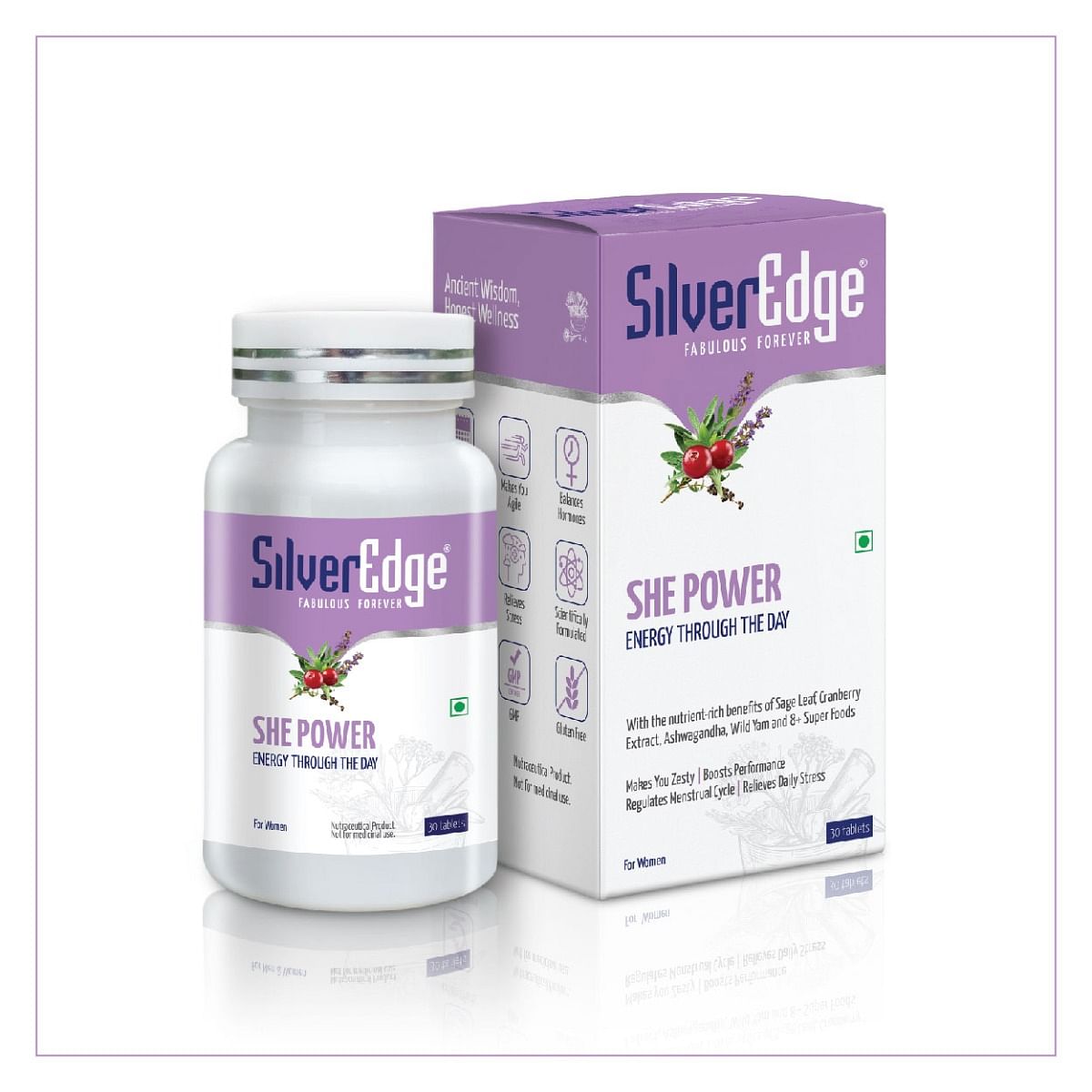 

SilverEdge-Fabulous Forever SHE POWER 30 Tablets