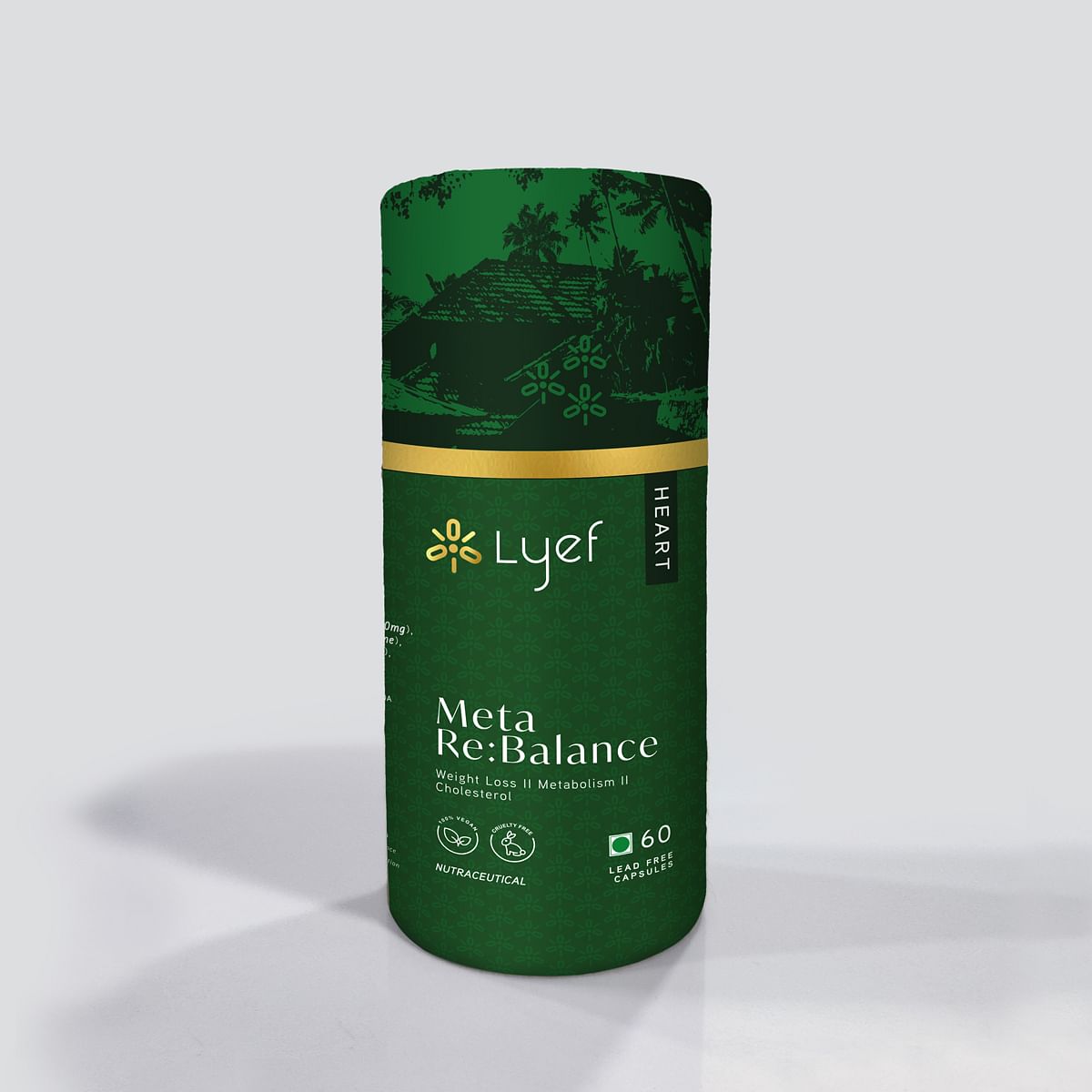 

LYEF Meta Re-Balance Ayurveda Supplement - Ayurveda Supplement for Weight Loss - Natural Fat Burner, Appetite Suppressant - Metabolism Booster Sup...