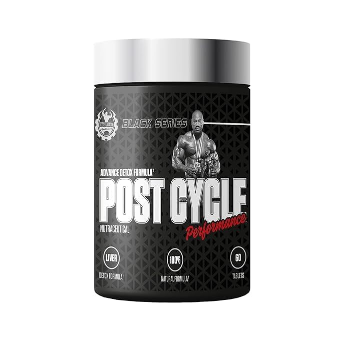 

Dexter Jackson Black Series Post Cycle Performance | Advance Detox Formula| 60 Tablet