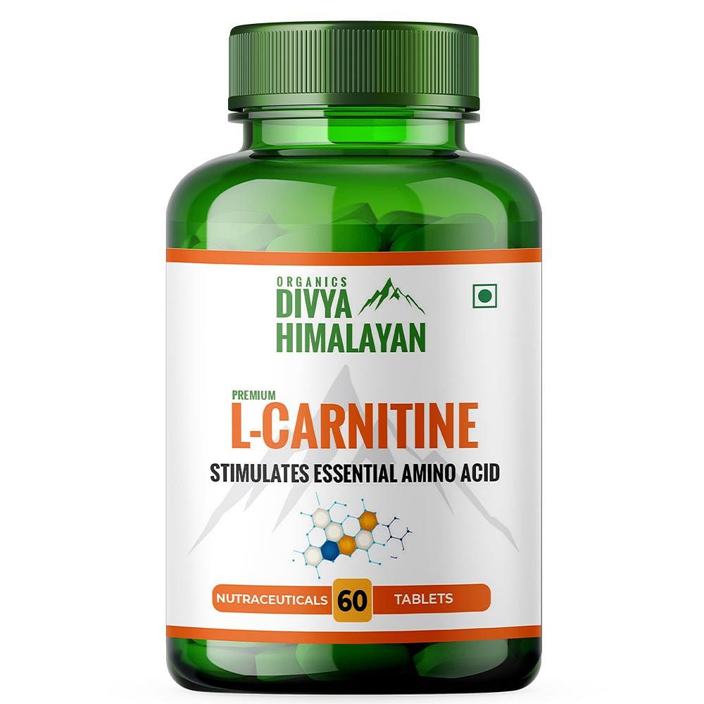 

Divya Himalayan L- Carnitine Tablets 500mg - 60 Tablets