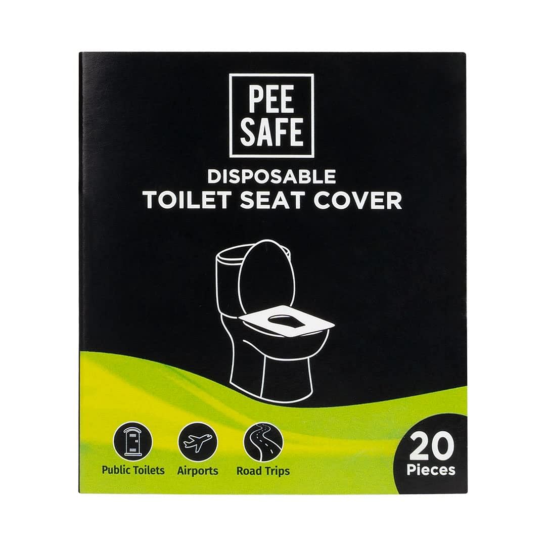 

Pee Safe Disposable Toilet Seat Covers | Protects Against Germs | Reduces The Risk Of UTI | For Public Toilets | Travel-Friendly | Environment Frie...