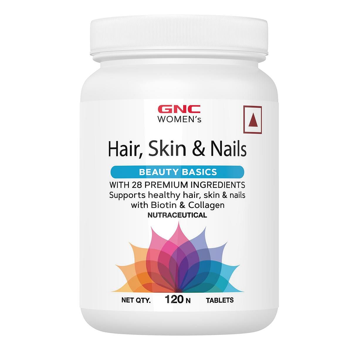 

GNC Women's Hair, Skin and Nails Multivitamin For Women | Hair Fall Treatment | Improved Hair Growth | Younger-Looking Skin | Stronger Nails | Form...