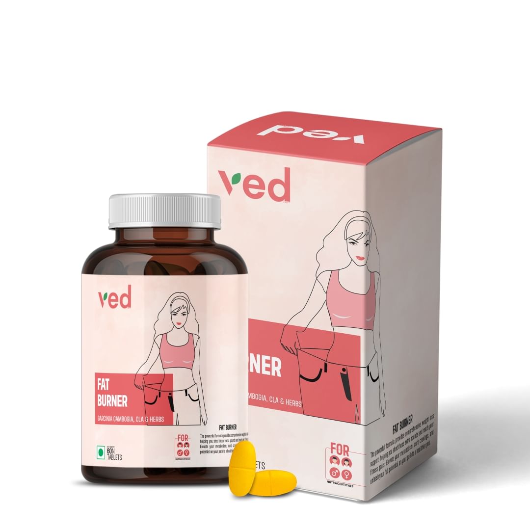 

VEDayu Fat Burner for Men & Women | Weight Loss Support - 60 Veg Tablets