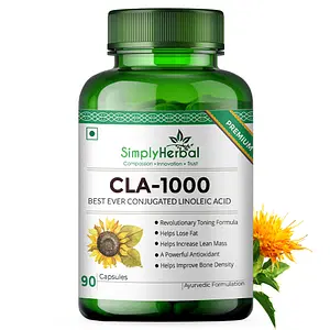 Simply Herbal  Natural Plant Based Active CLA 1600mg  - 90 Capsules