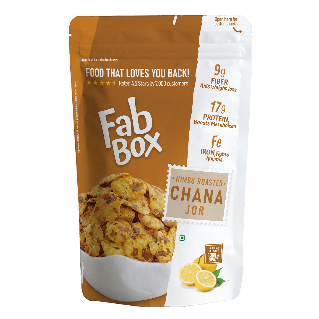 

Fabbox Nimbu Roasted Chana Jor 180g