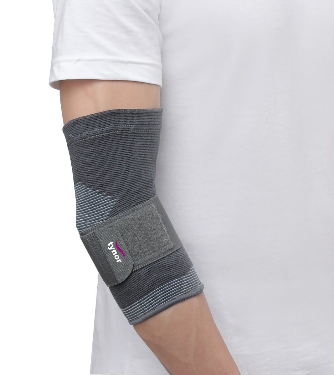 Tynor Elbow Support, Grey, Small, 1 Unit