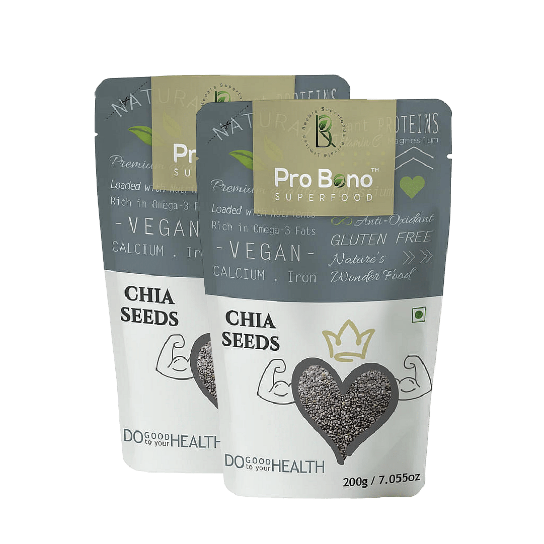 

Pro Bono Superfood Chia Seeds | Pack of 2