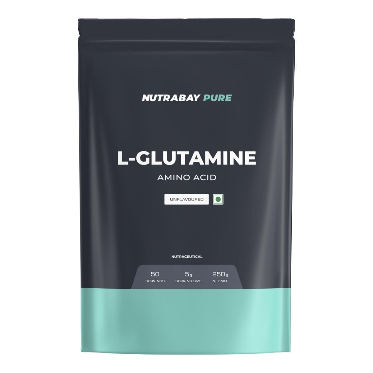 

Nutrabay Pure L-Glutamine Powder, Amino Acid - 250G, Unflavoured, 50 Servings |Post Workout Supplement For Muscle Growth & Recovery | Supports Athl...