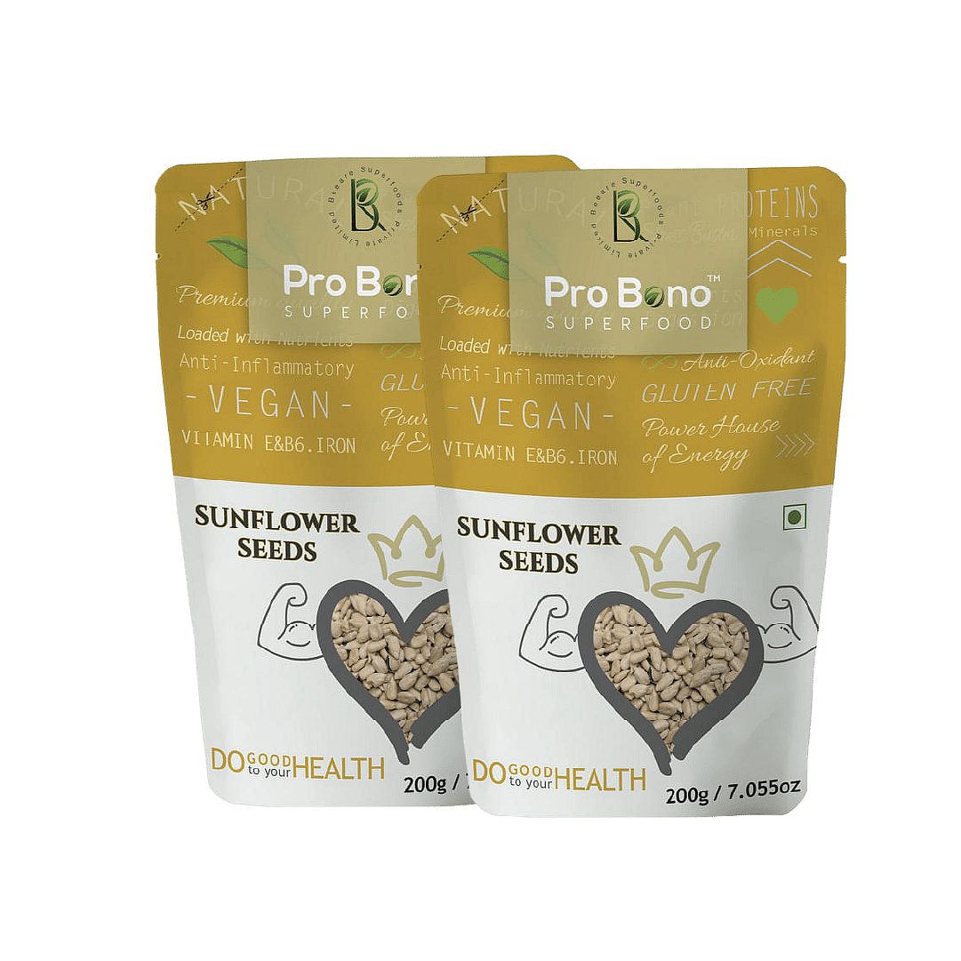 

Pro Bono Superfood Sunflower Seeds | Pack of 2