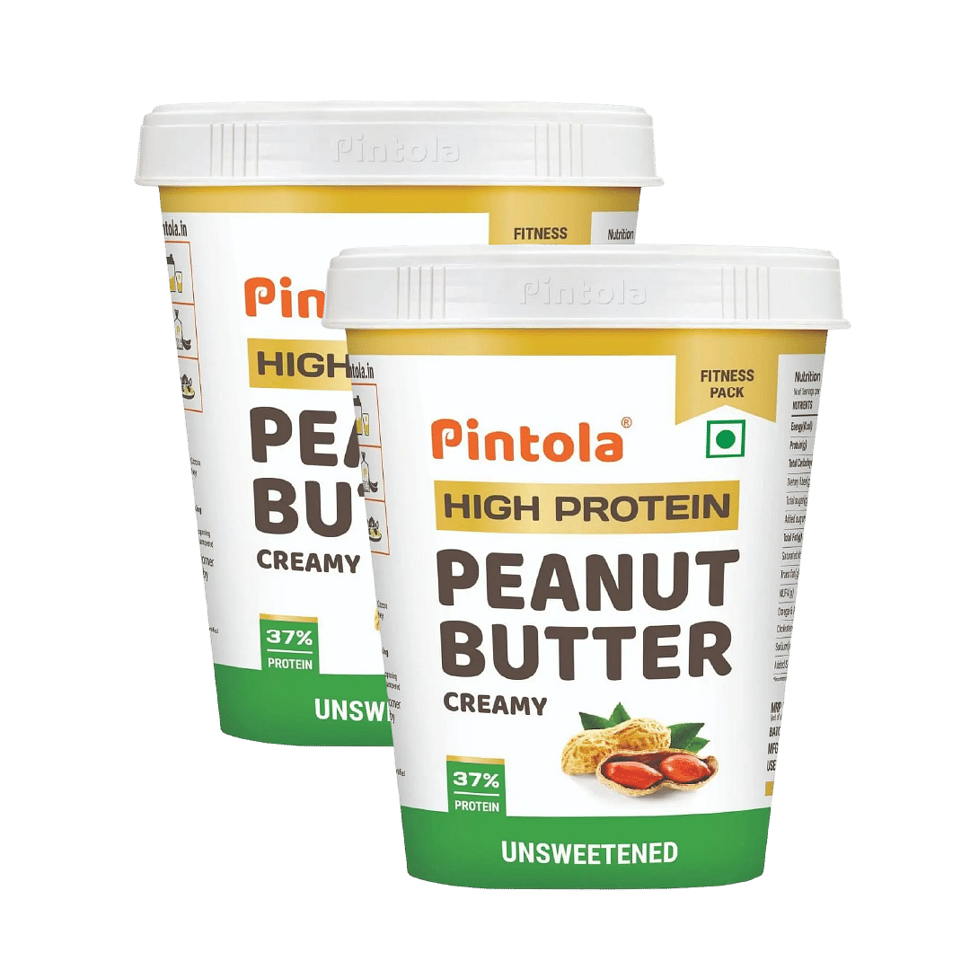 

Pintola All Natural High Protein Peanut Butter Made With 100% Roasted Peanuts | High In Fiber, Naturally Gluten-Free, No Added Sugar | Unsweetened,...