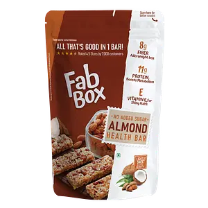 Fabbox Almond Health Bar 120g