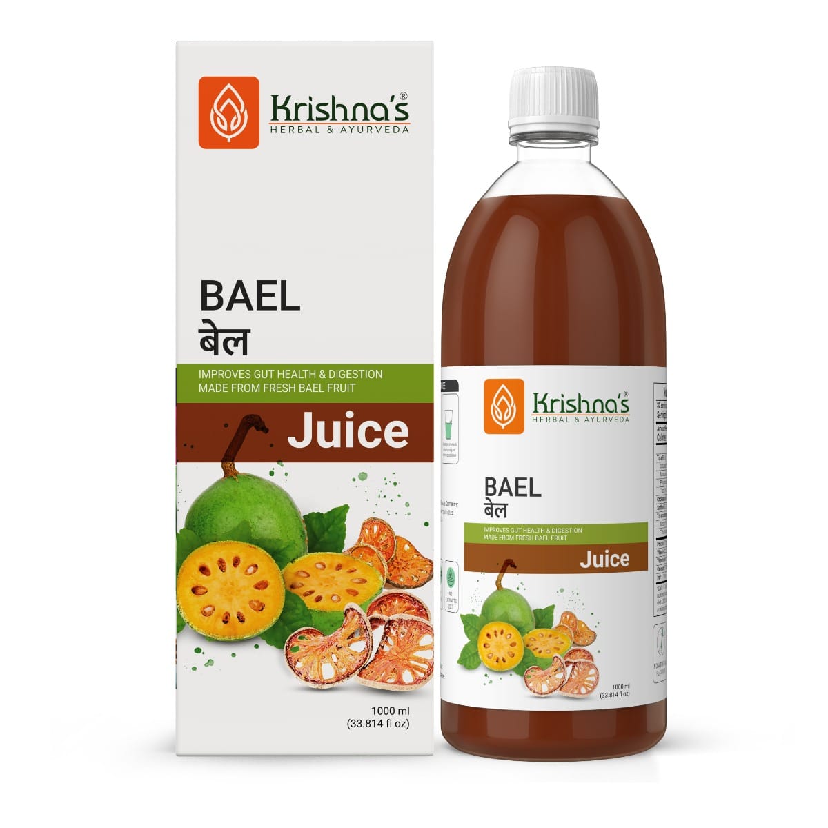 

Krishna's Bael Juice -1000 ml