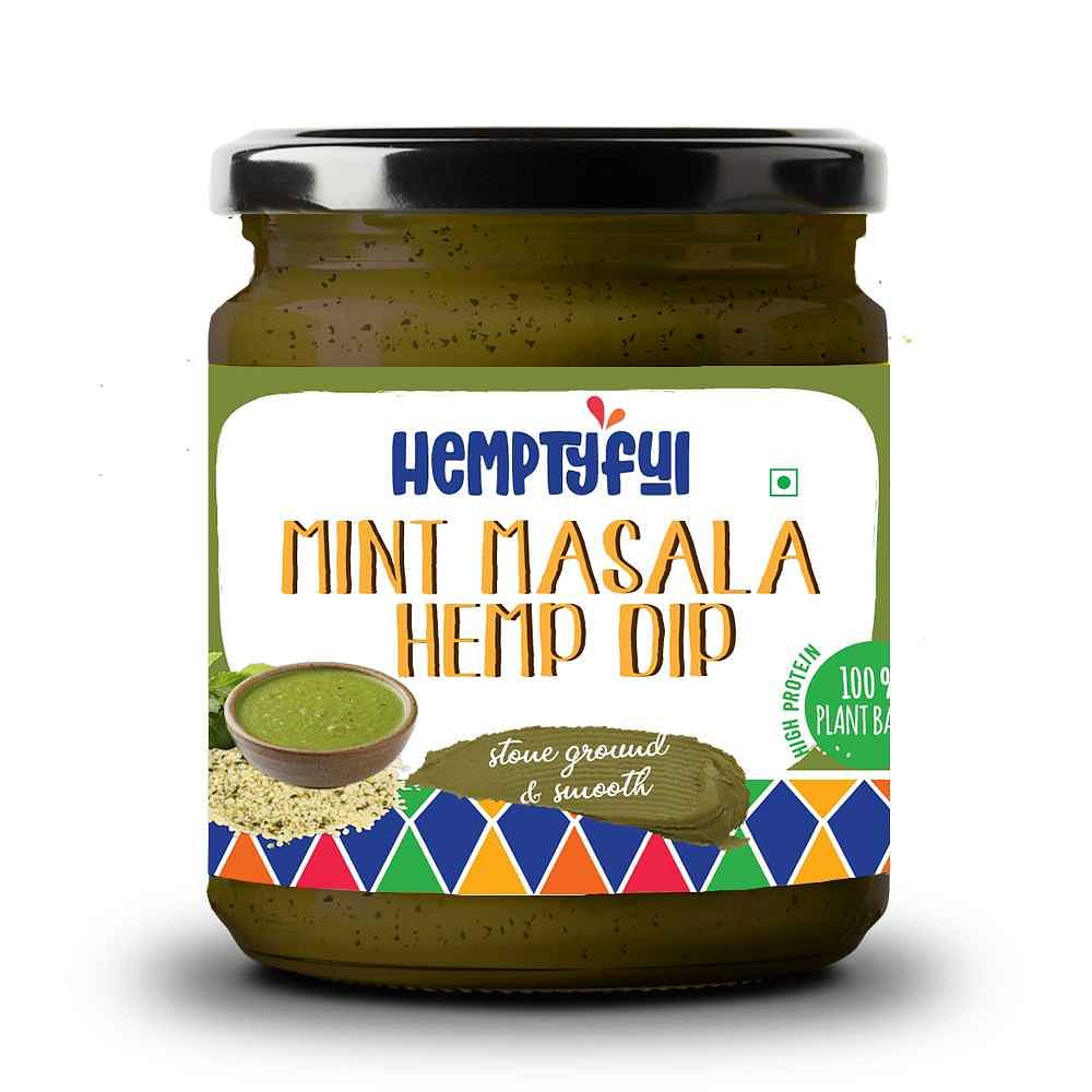 

Hemptyful Mint Masala Hemp Dip 180gm