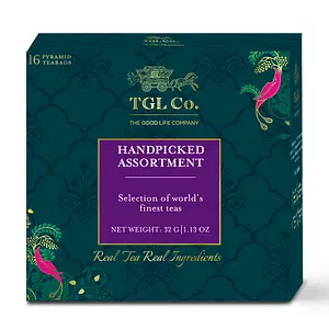TGL Co. Handpicked Assorted Teabag Box, 16 Tea Bags