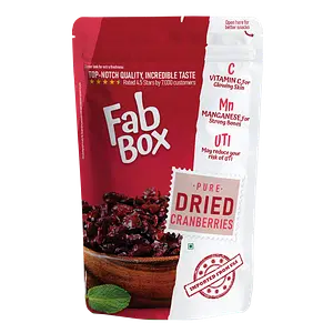 Fabbox Dried Cranberries 150g