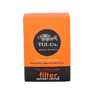 TGL Co. Signature Filter Instant Coffee Powder 25 Sachet
