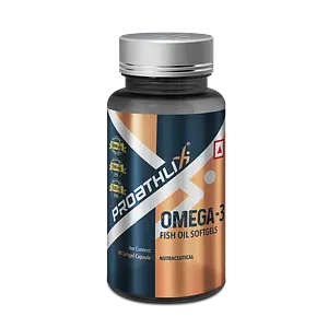 Proathlix Omega 3 Fish Oil Softgels (60 Capsules)