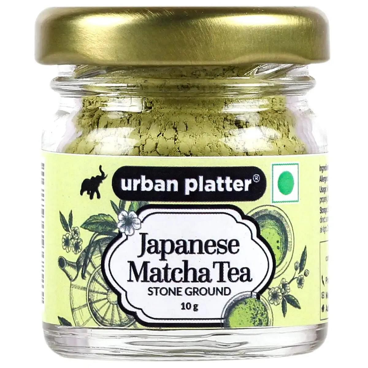 

Urban Platter Japanese Matcha Green Tea, 10g [Culinary Grade | Superfood| Fine Stone Ground |High in Anti-oxidants]