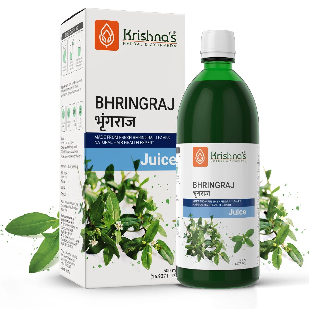 

Krishna's Bhringraj Juice 500 ml