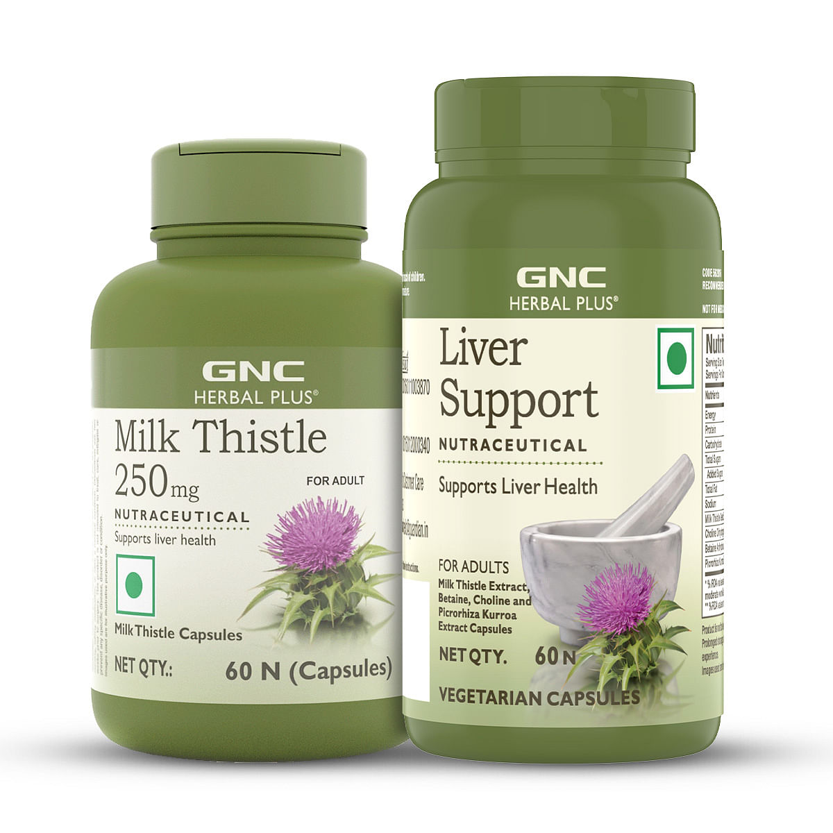 GNC Milk Thistle - 200 MG, 90 cápsulas. - GNC