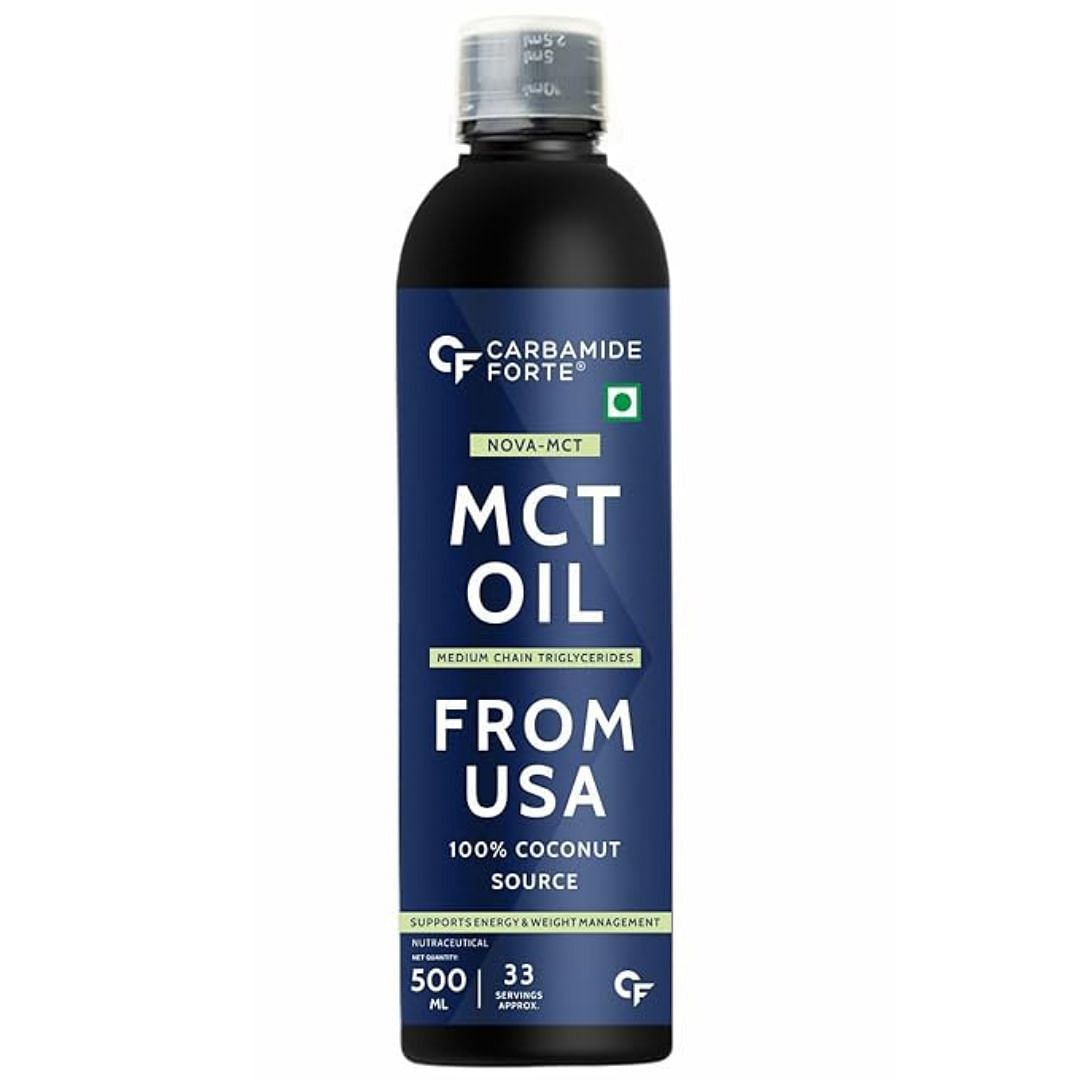 

Carbamide Forte Pure MCT Oil C8 From USA 500ml| 100% Coconut Source | Keto & Paleo Friendly | Energy | Weight Management