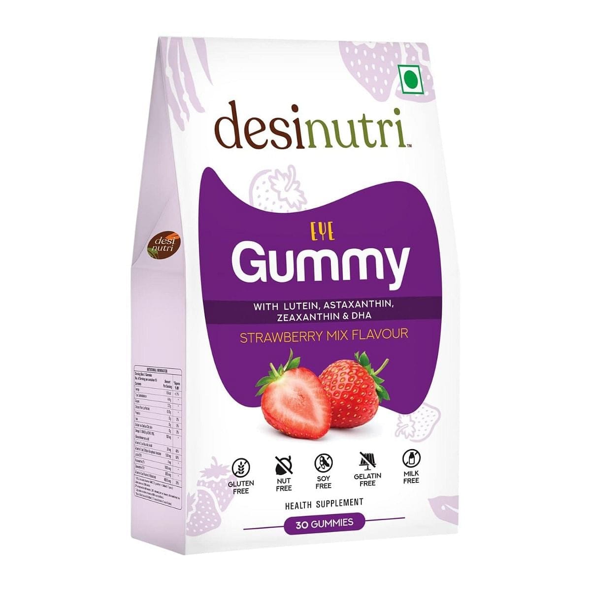 Desi Nutri Eye Gummy Online | Eye Gummies | Gummies Online | Sharp Eye Gummy - 30 Gummies