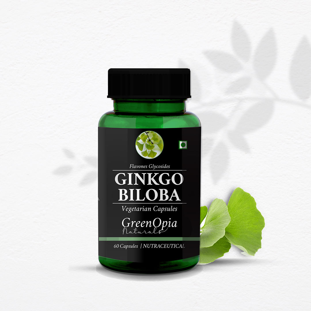 

GreenOpia Ginkgo Biloba 60 Vegetarian Capsules