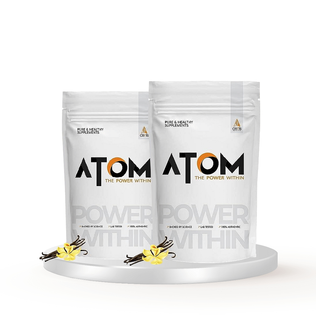 

AS-IT-IS ATOM ISO Whey Gold 1kg | French vanilla | 80 Servings | 29g Protein | 100% Whey Protein Isolate | Prevents Muscle Loss | Faster Muscle Rec...