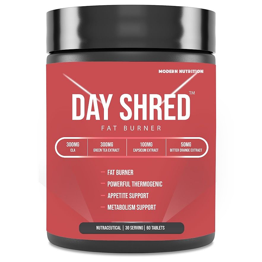 Modern Nutrition Day Shred Day Time Fat Burner for Men Women