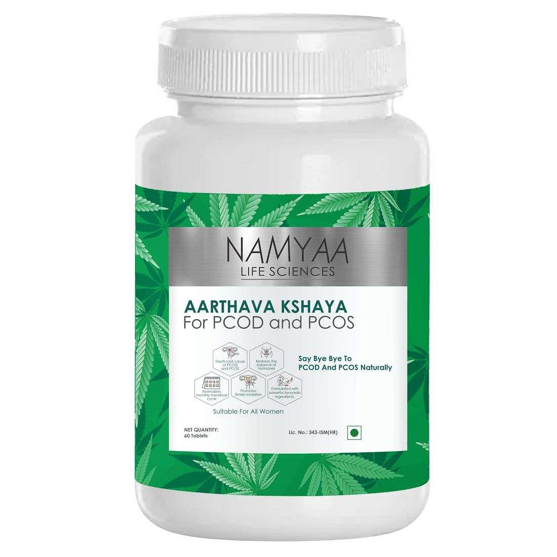 

Namyaa Aarthava Kshaya- For PCOD and PCOS- Pack of 60 Tablets