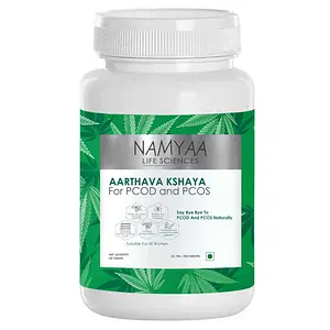 Namyaa Aarthava Kshaya- For PCOD and PCOS- Pack of 60 Tablets