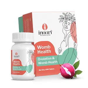 Inaari Womb Health| Ayush Approved Ayurvedic Tablet for Womb Health | Promotes Womb Health & Strengthens Reproductive System | Natural Conception | Contains 17+ Herbs