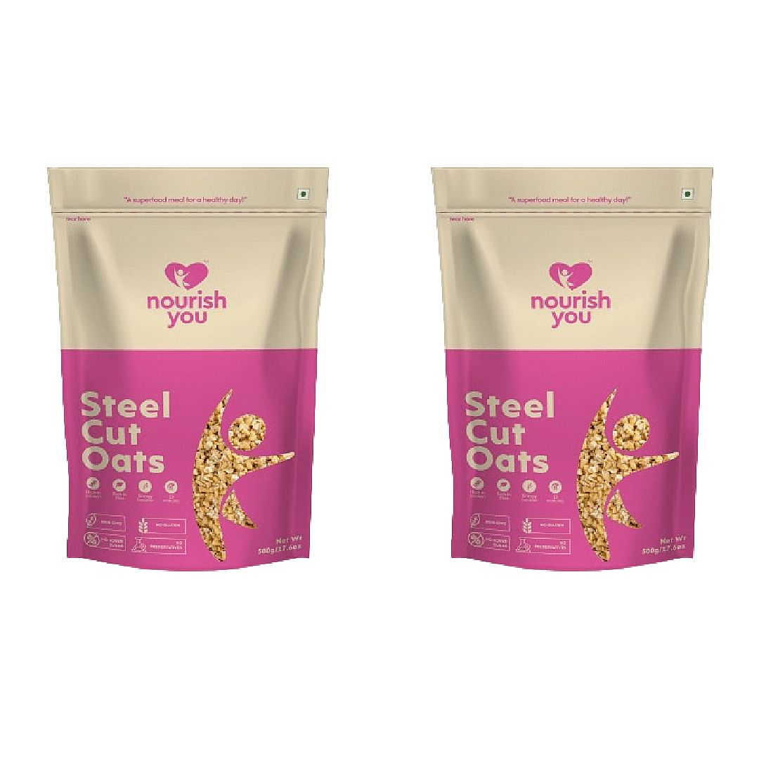 

Nourish You Steel cut oats 500g | Pack of 2