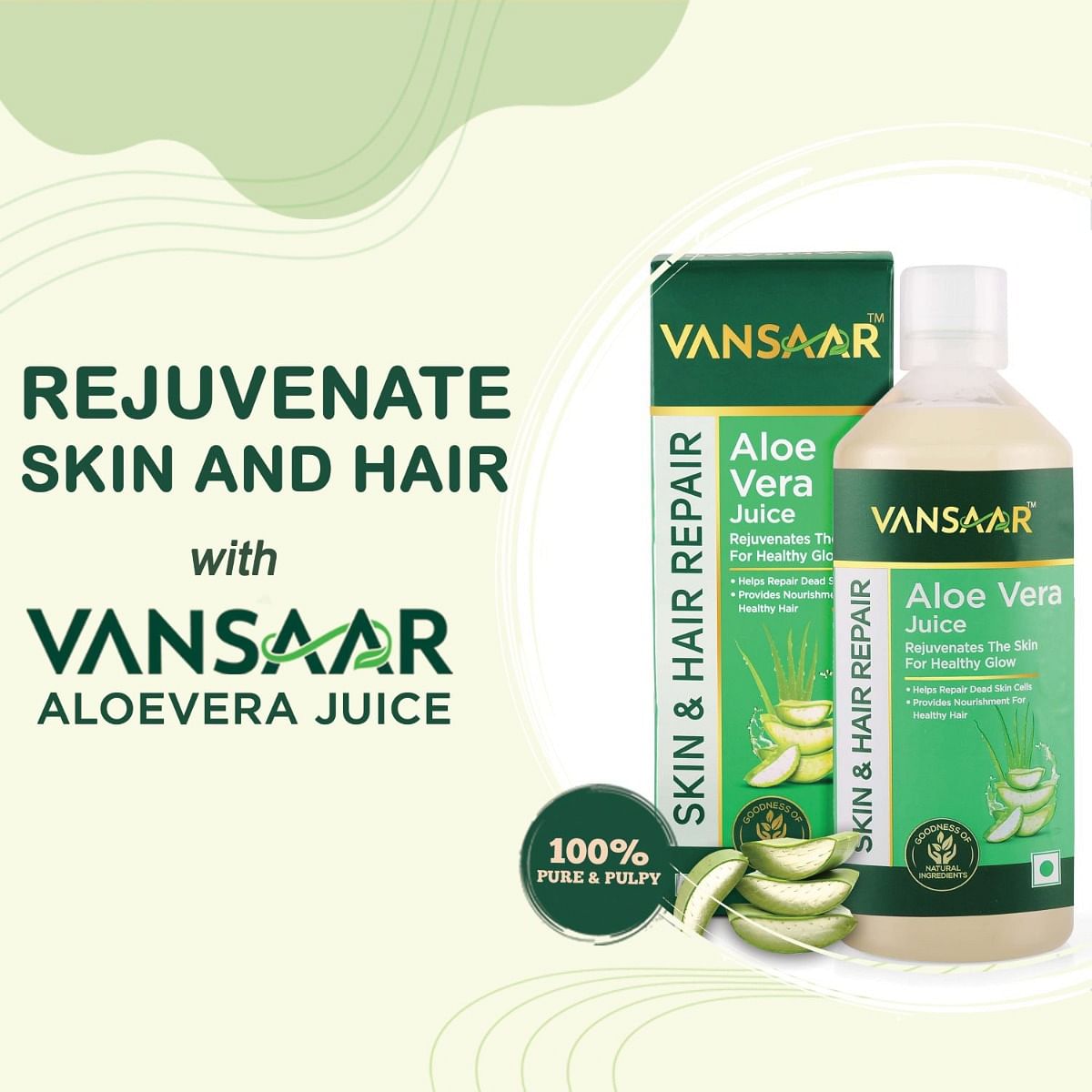 Aloe vera juice for hair growth best sale