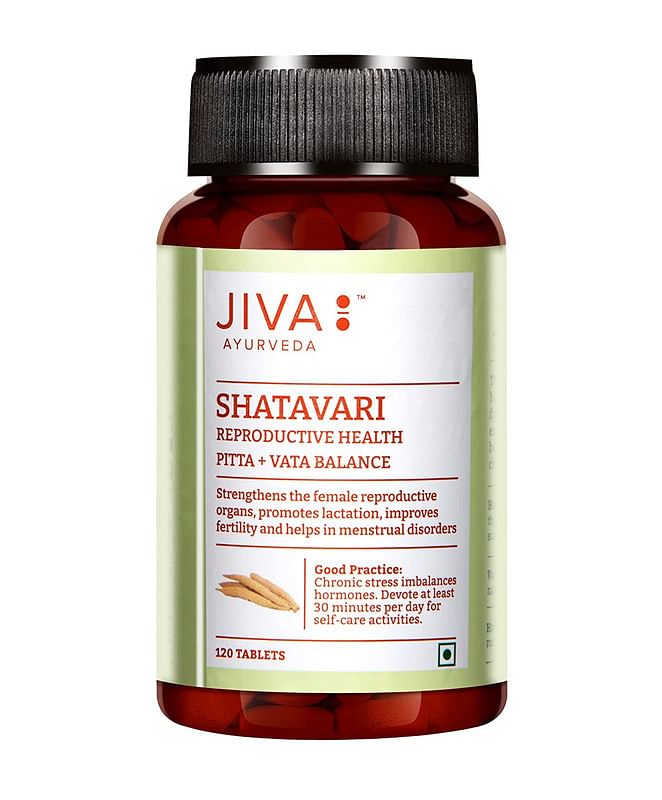 

Jiva Ayurveda Shatavari 120 Tablets Pack of 1