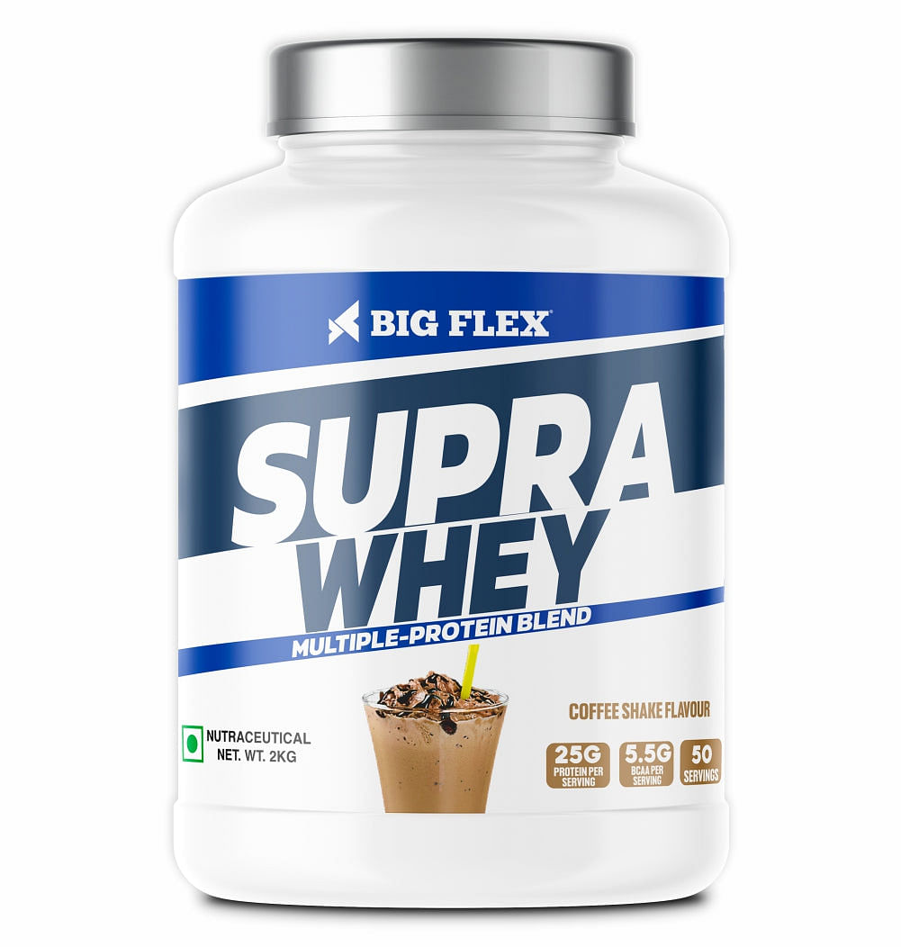 

Bigflex Supra Whey Multi-Blend Protein - Coffee Shake 2kg