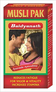 Baidyanath Nagpur Musli Pak-Made With Pure Safed Musli For Strength And Vitality-100 Gm