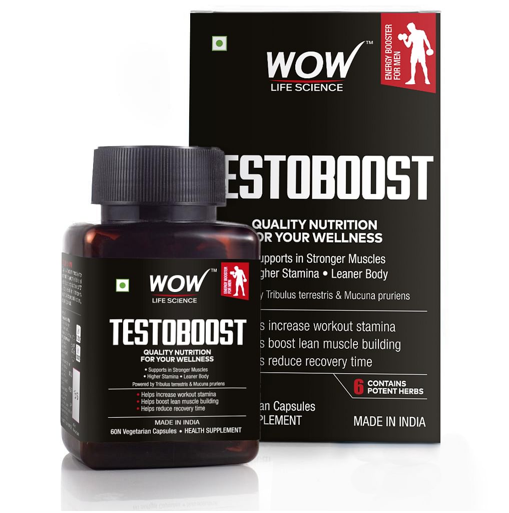 

WOW Life Science Testoboost - 60 Tablets