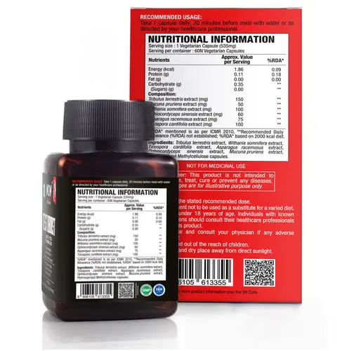 WOW Life Science Testoboost - 60 Tablets