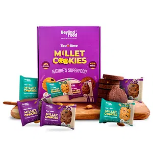 Beyond Food Millet Cookies - Assorted | Pack Of 12 | 12x30G