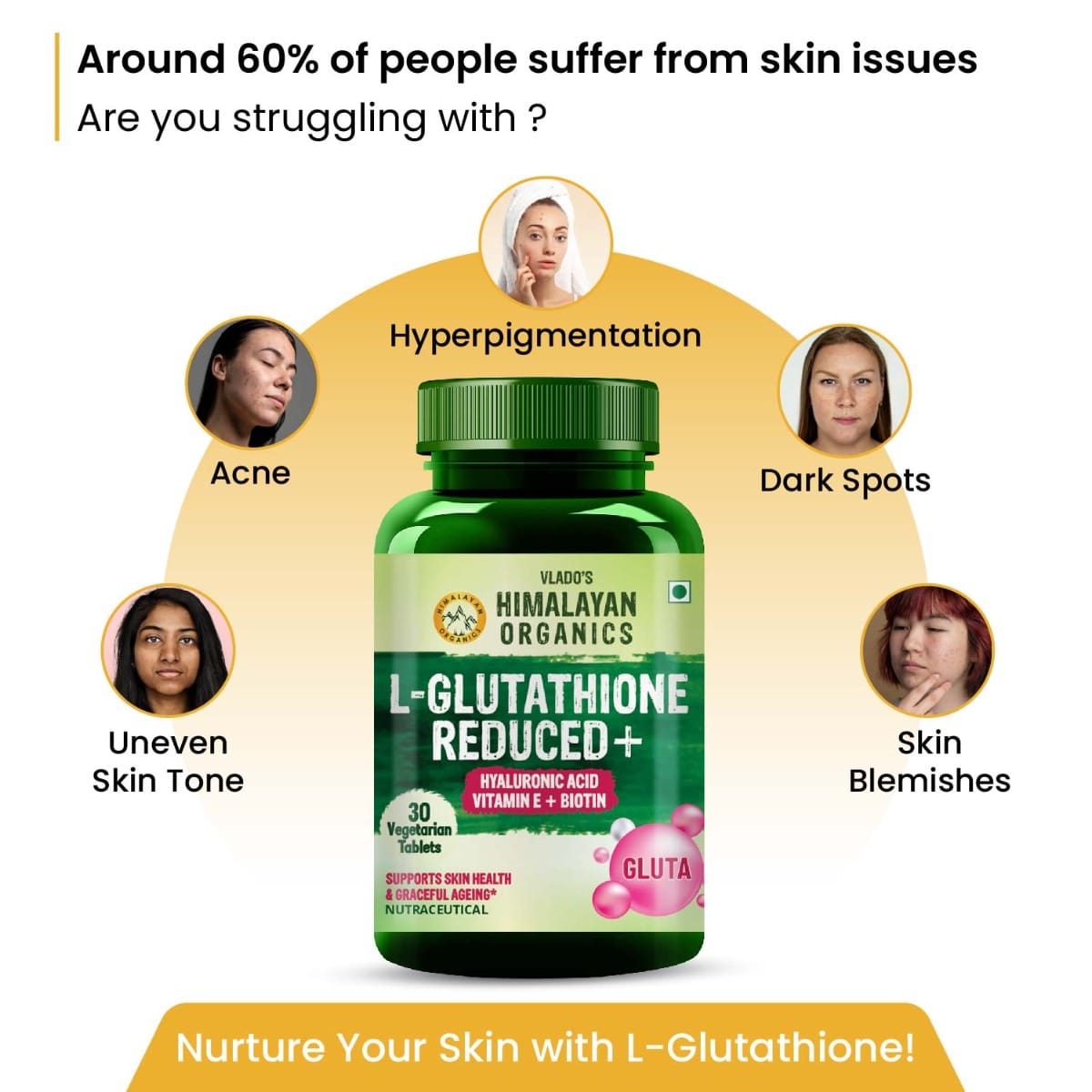 healthy options glutathione Glutathione Nutritional Capsules-Pure Glutathione Supplements for Liver  Support main image 0