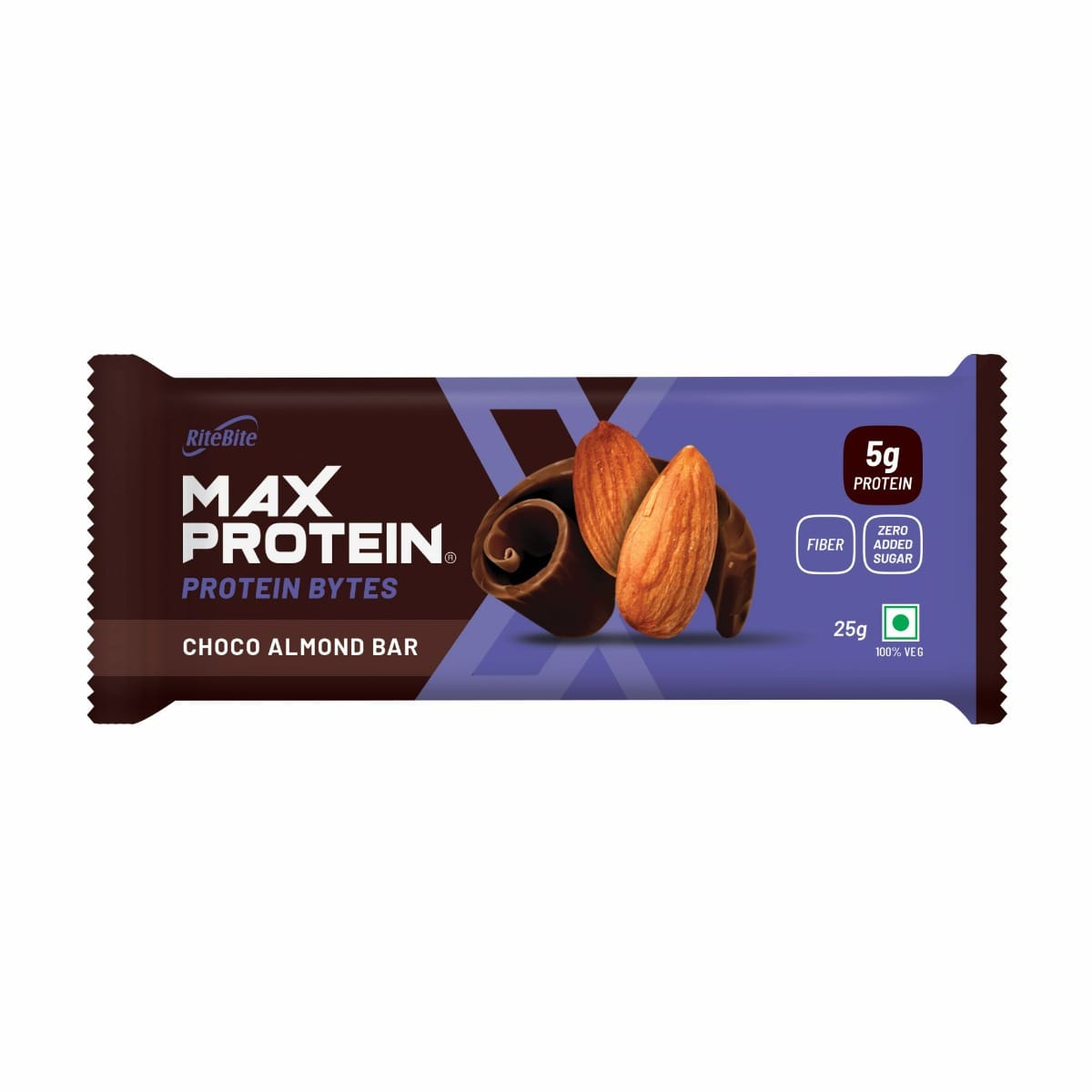 

RiteBite Freebie Max Protein Daily Choco Almond 10g Protein Bar, 50g